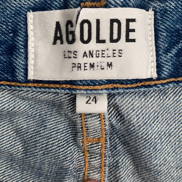 Agolde Jamie High Rise Classic Jeans (Passenger) - Picture 2 of 9